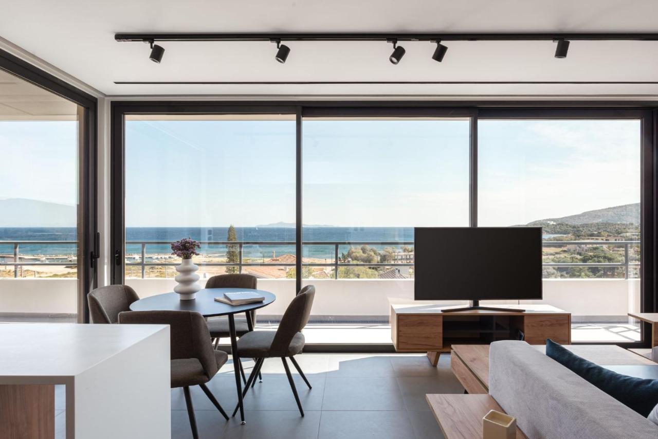 Apartament Sounio Panoramic Loft Sunion Zewnętrze zdjęcie