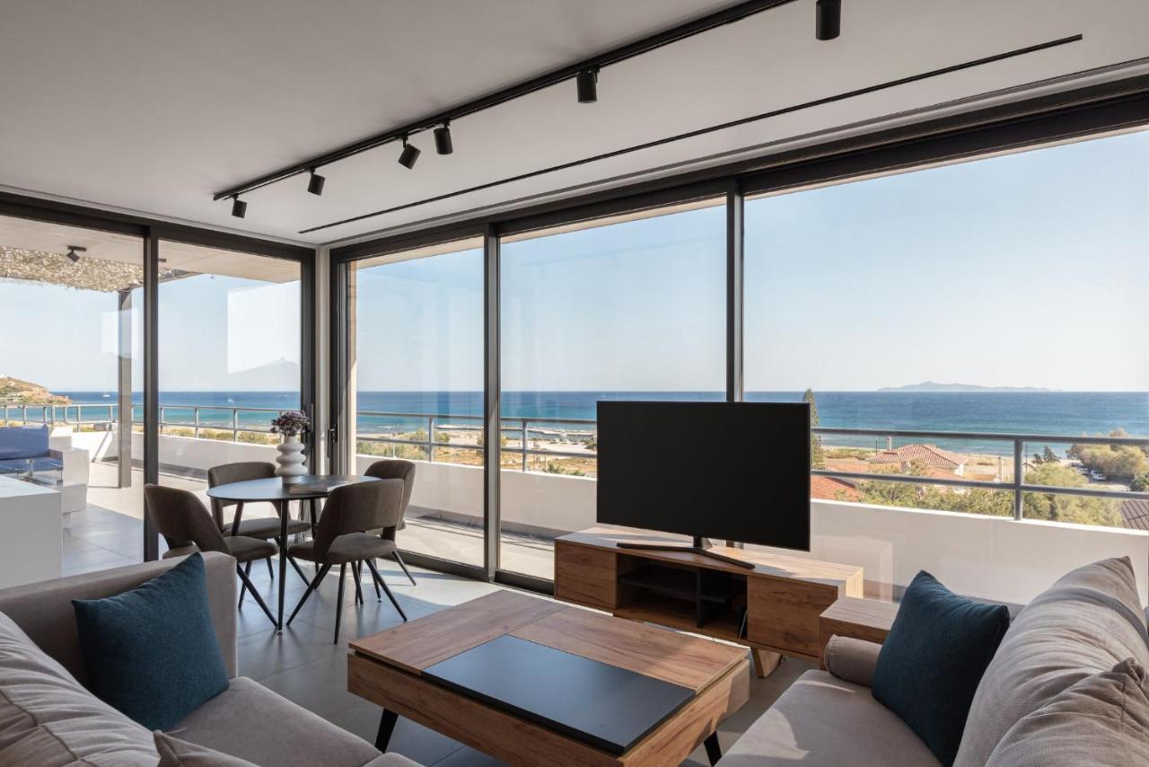 Apartament Sounio Panoramic Loft Sunion Zewnętrze zdjęcie