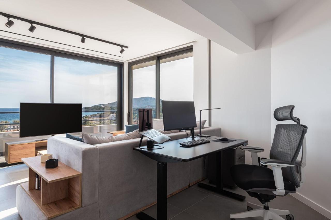 Apartament Sounio Panoramic Loft Sunion Zewnętrze zdjęcie
