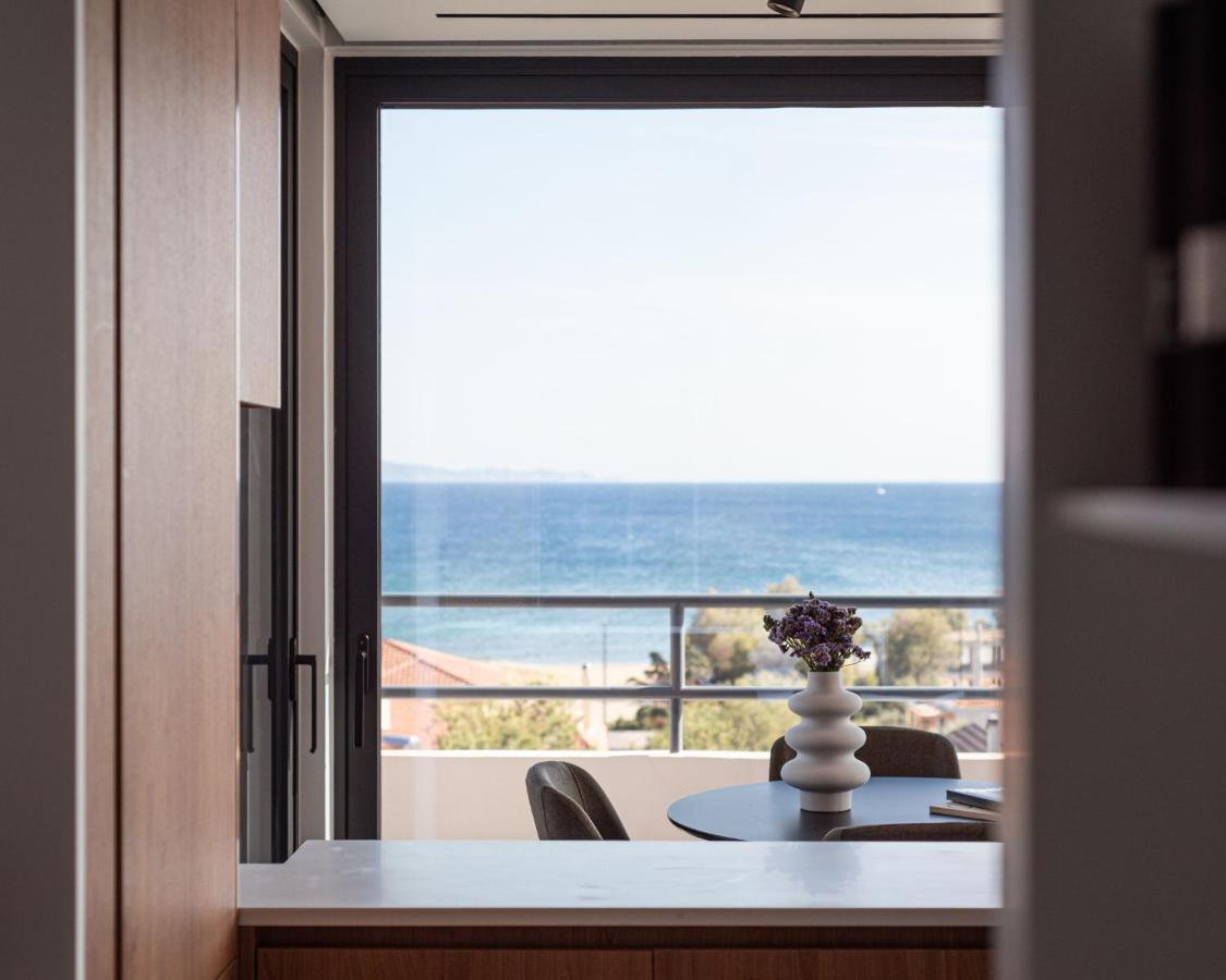 Apartament Sounio Panoramic Loft Sunion Zewnętrze zdjęcie